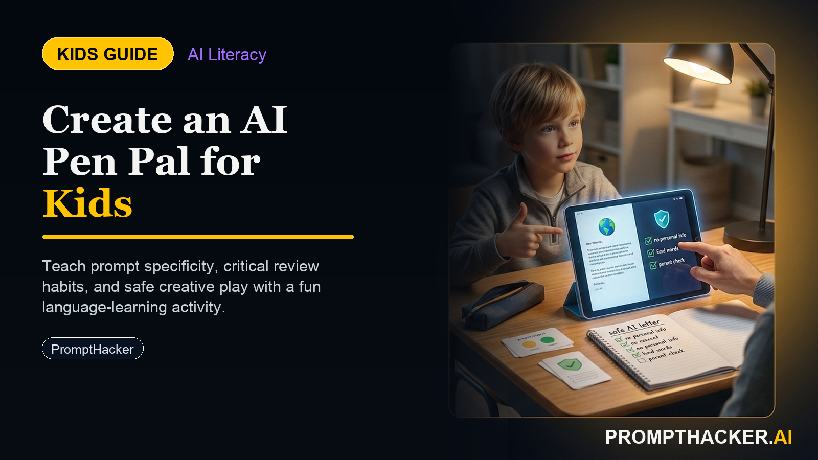 ai kids tip educational engagement safe learning