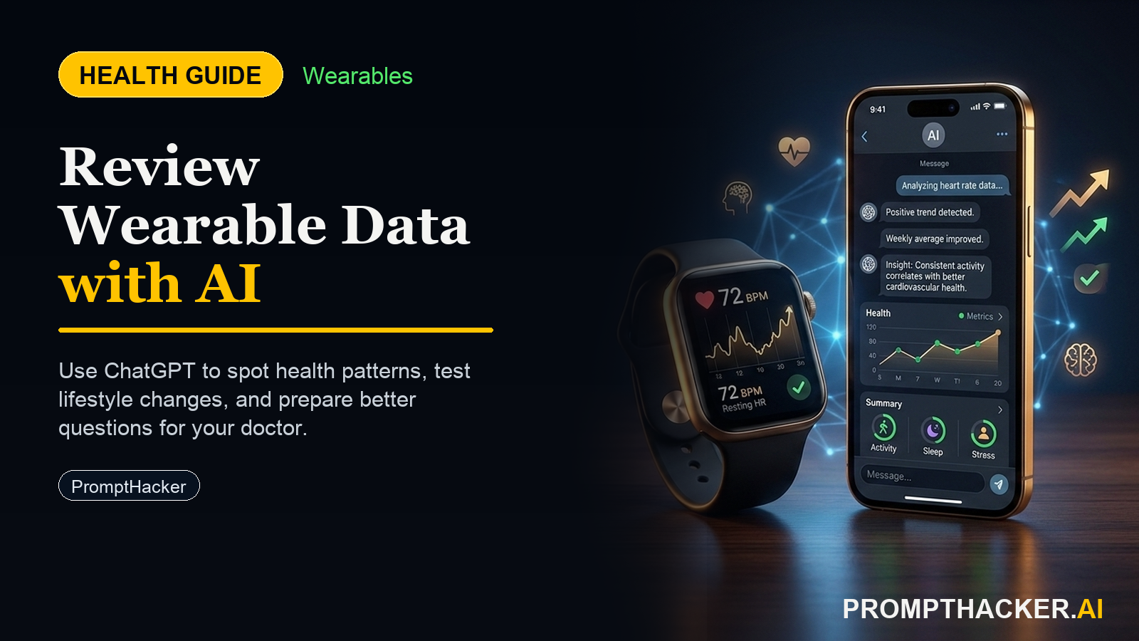 ai enabled health tip weekly review wearables