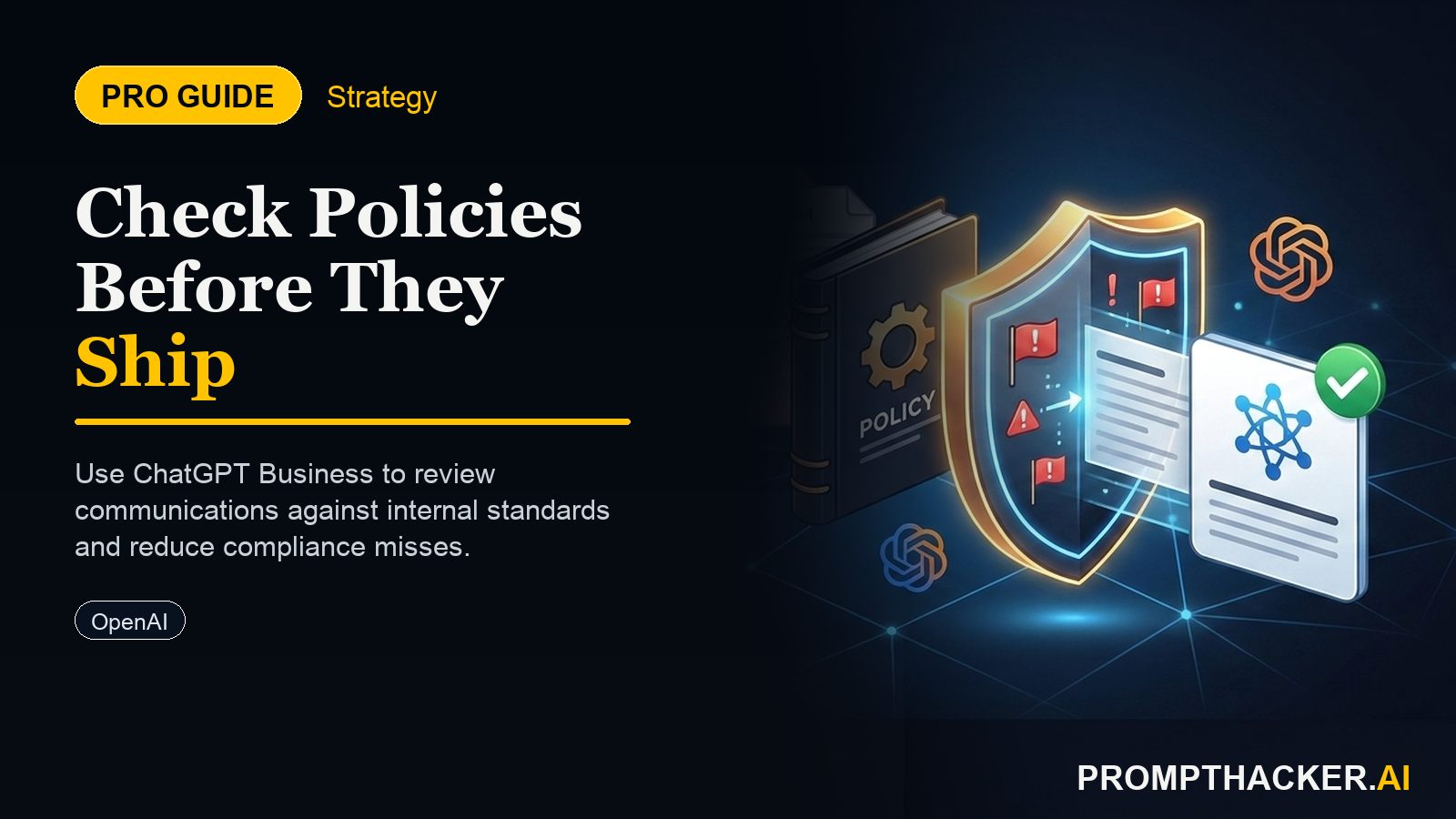 chatgpt business automated policy compliance