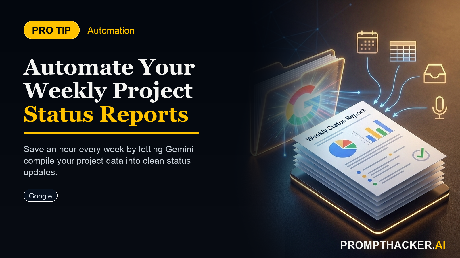 gemini automated project status reports