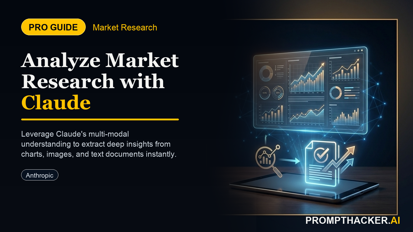 claude multimodal understanding market research insights