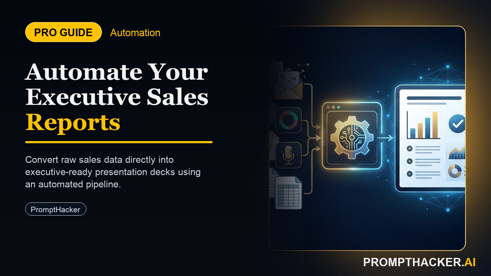 data to deck workflow automate sales reports
