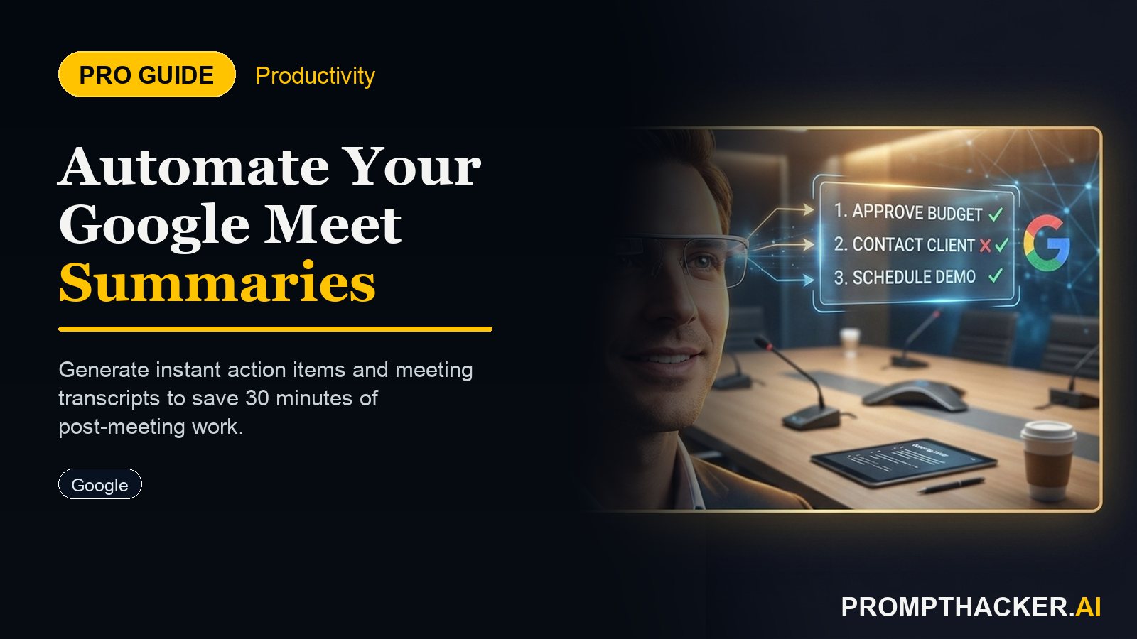 google workspace ai meeting summaries efficiency