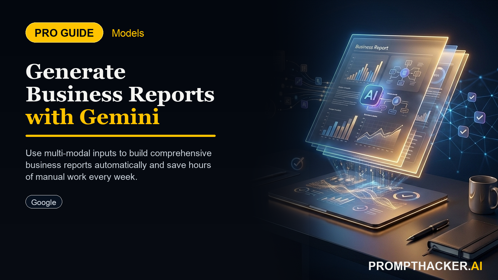google gemini multi modal business report generation