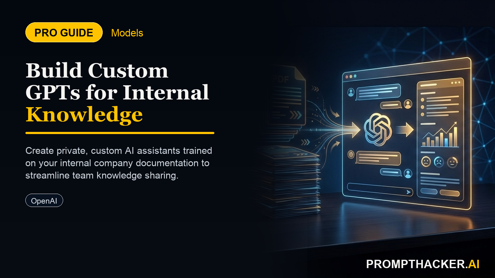openai custom gpts internal knowledge bases
