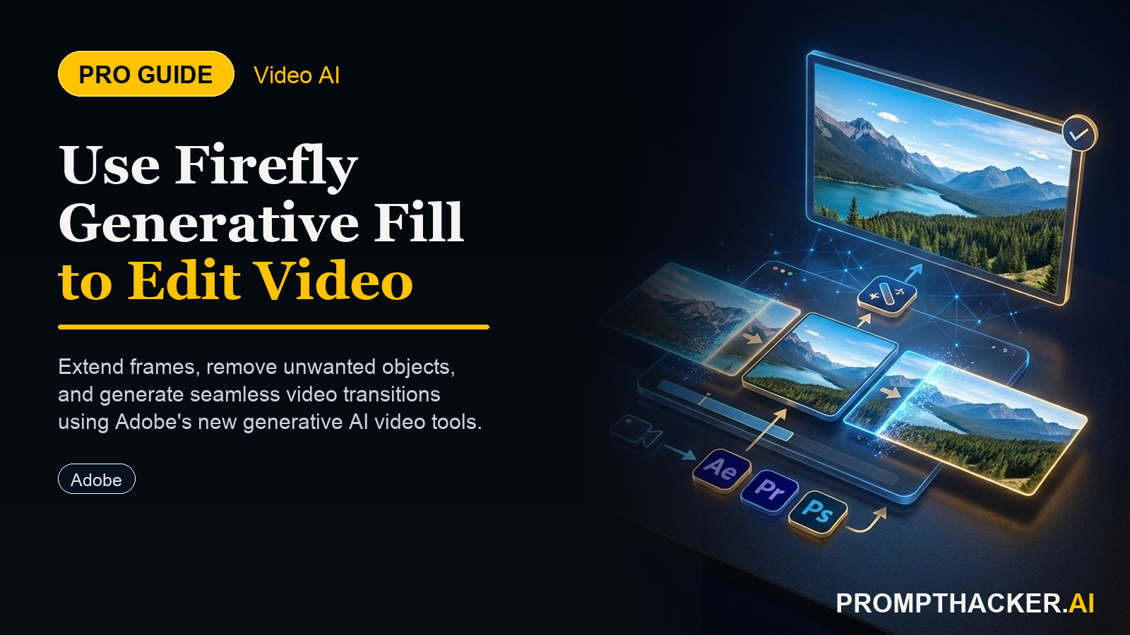 adobe firefly generative fill video editing