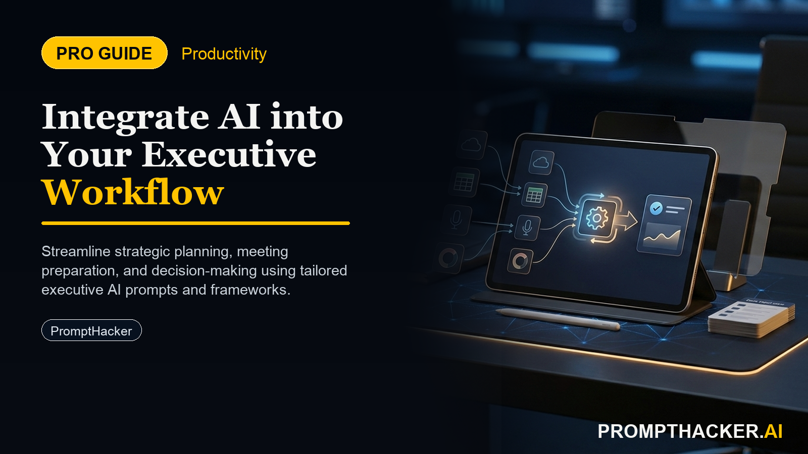 ai productivity strategies executive insights